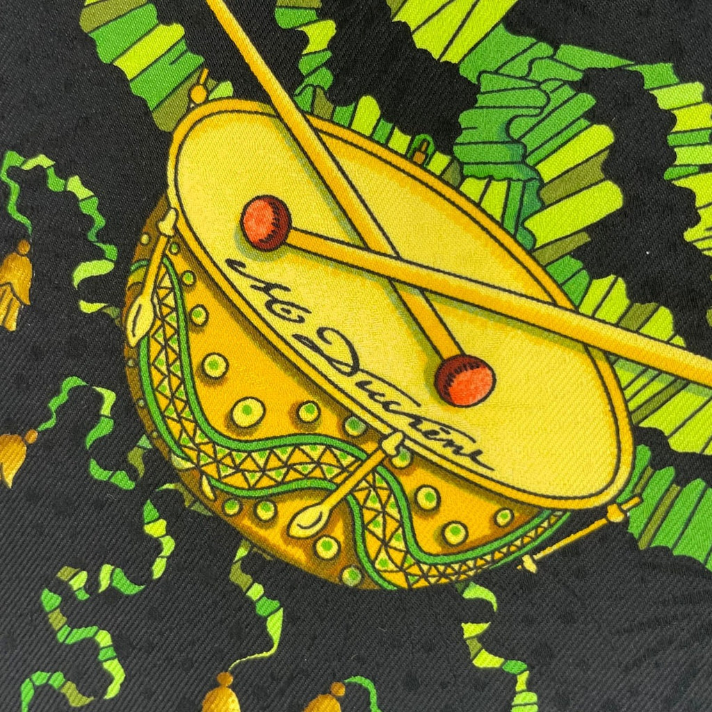 Hermes Scarf Silk Carre 90 les Feres du Roi Soleil Celebration of the Sun King — view 8