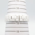 Chanel Watch Silver Ceramic Diamond — view 7