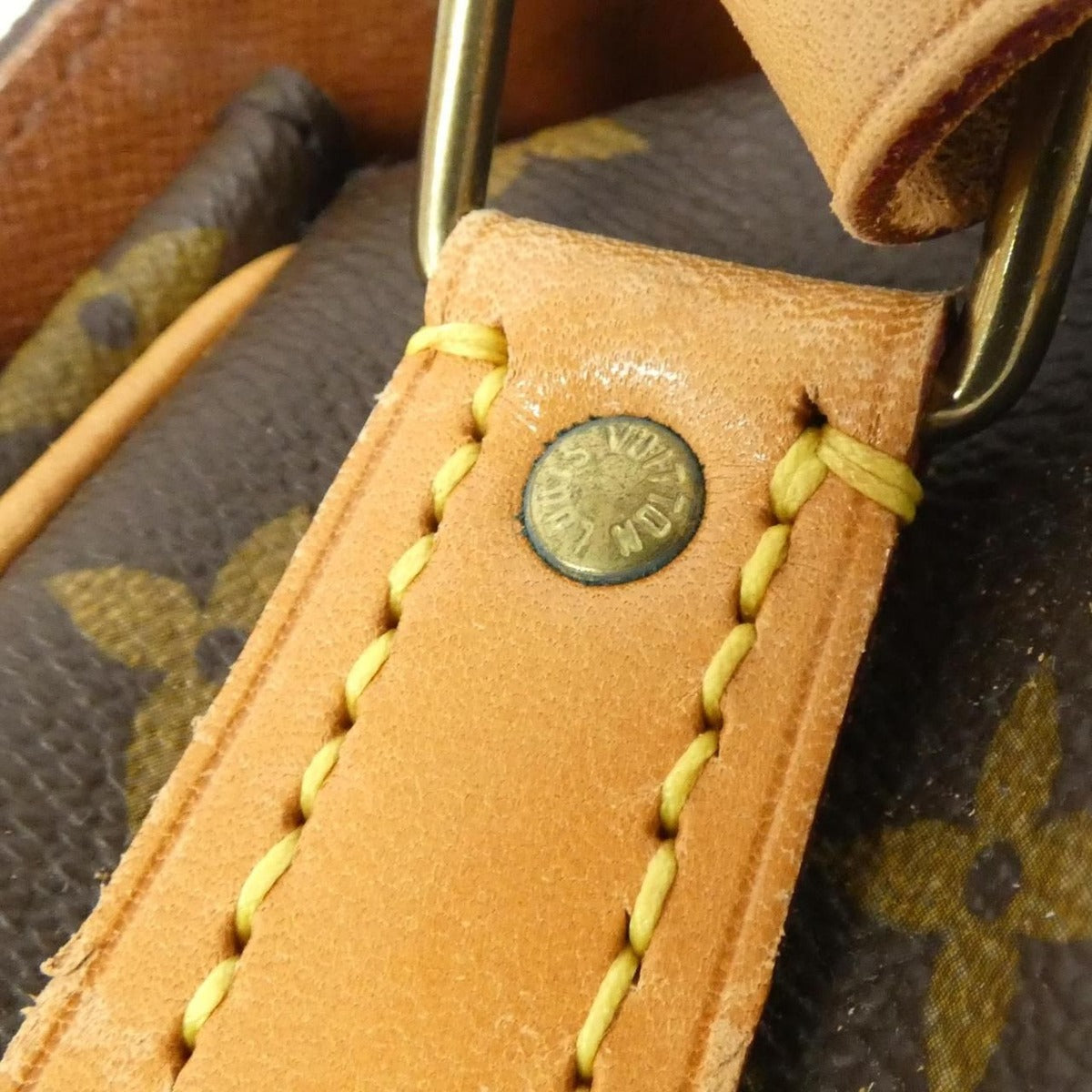 Louis Vuitton Monogram Cartouchiere Shoulder Bag — view 6