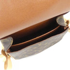 Louis Vuitton Monogram Cartouchiere Shoulder Bag — view 9
