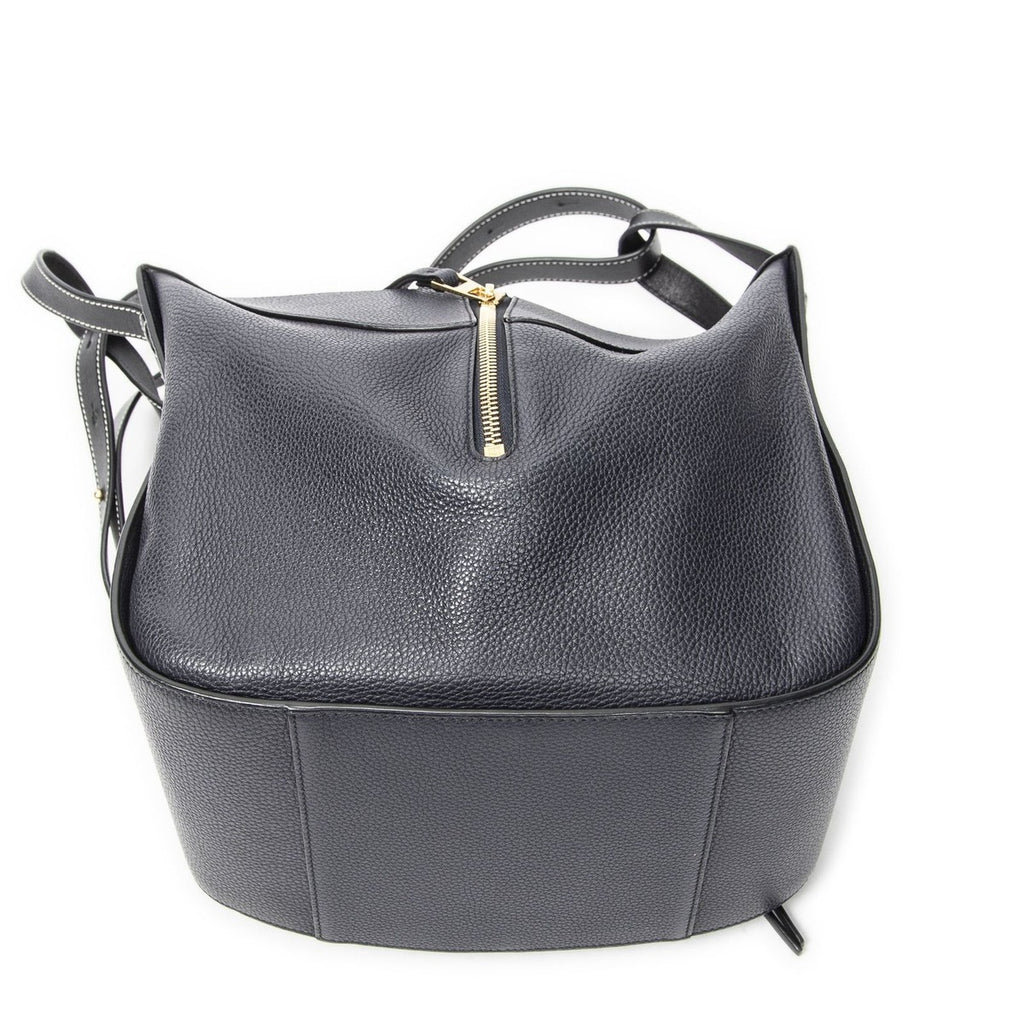 Loewe Small Hammock Navy Grain Calfskin Leather — view 7