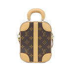 Louis Vuitton Monogram Varisette Vertical Bag Brown Marron — view 2