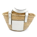 Loewe Basket Bag Small Handbag White Natural