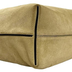 Loewe 2-Way Drawstring Bag Flamenco Knot Beige Dark Brown — view 9