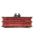 Gucci Blooms Dionysus Beige Burgundy Supreme Canvas Shoulder Bag — view 6