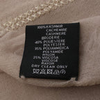 Chanel Shawl CC Logo Cashmere — view 3