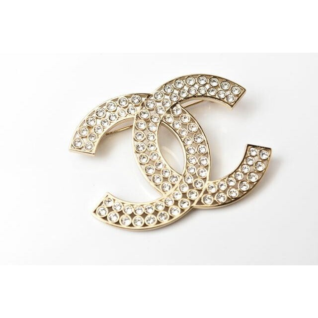 Chanel Brooch Pin Rhinestone — view 2