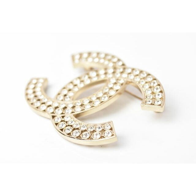 Chanel Brooch Pin Rhinestone — view 3