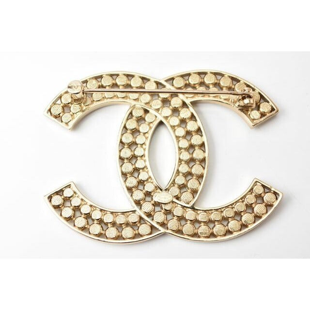 Chanel Brooch Pin Rhinestone — view 4