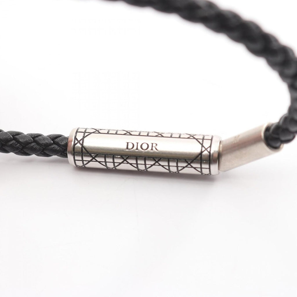 Dior Bracelet Cannage Leather Stainless Steel — view 4