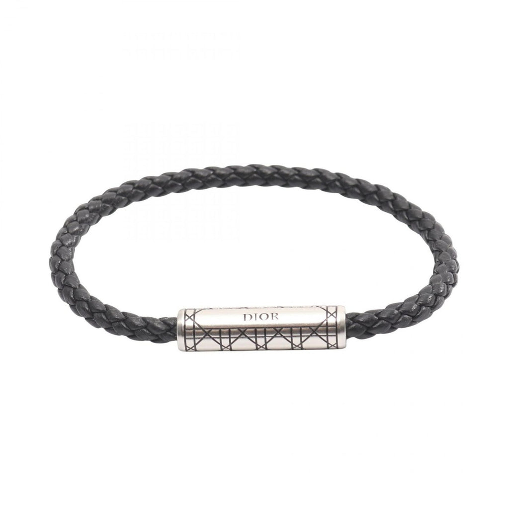 Dior Bracelet Cannage Leather Stainless Steel