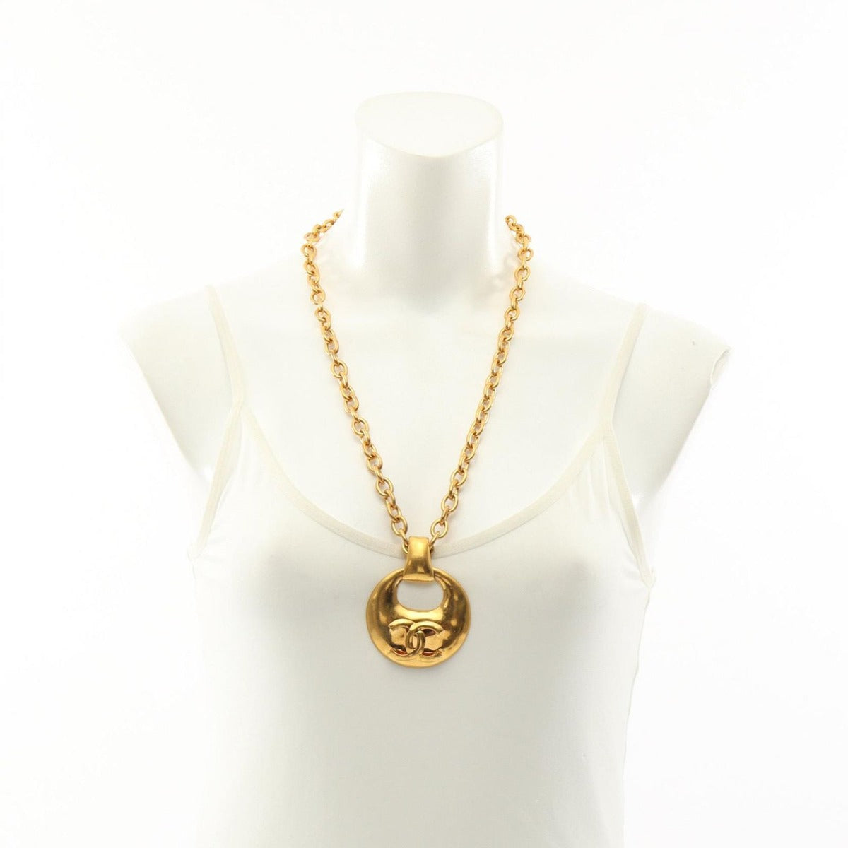 Chanel Necklace CC Logo — view 6