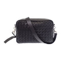 Bottega Veneta Intrecciato Camera Shoulder Bag Calf Black