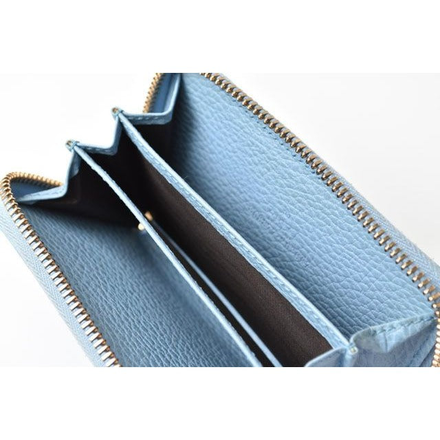 Gucci Coin Case Card Mini Wallet Light Blue — view 2