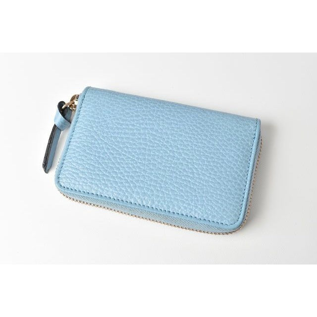 Gucci Coin Case Card Mini Wallet Light Blue — view 6