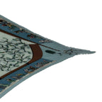 Hermes Scarf Pleated Silk Neige D'antan Last Year's Snow Blue — view 5