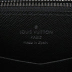 Louis Vuitton Zippy XL Monogram Eclipse Canvas Zip Around Wallet Organizer Black — view 8