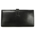 Hermes Classic Bearn Wallet Black Gold — view 2