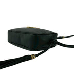 Saint Laurent Paris YSL Logo Leather Tassel Mini Shoulder Bag Pochette Black — view 8