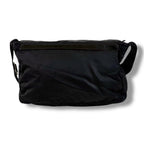 Prada Triangle Logo Cross Black Nero Tessuto Shoulder Bag — view 3