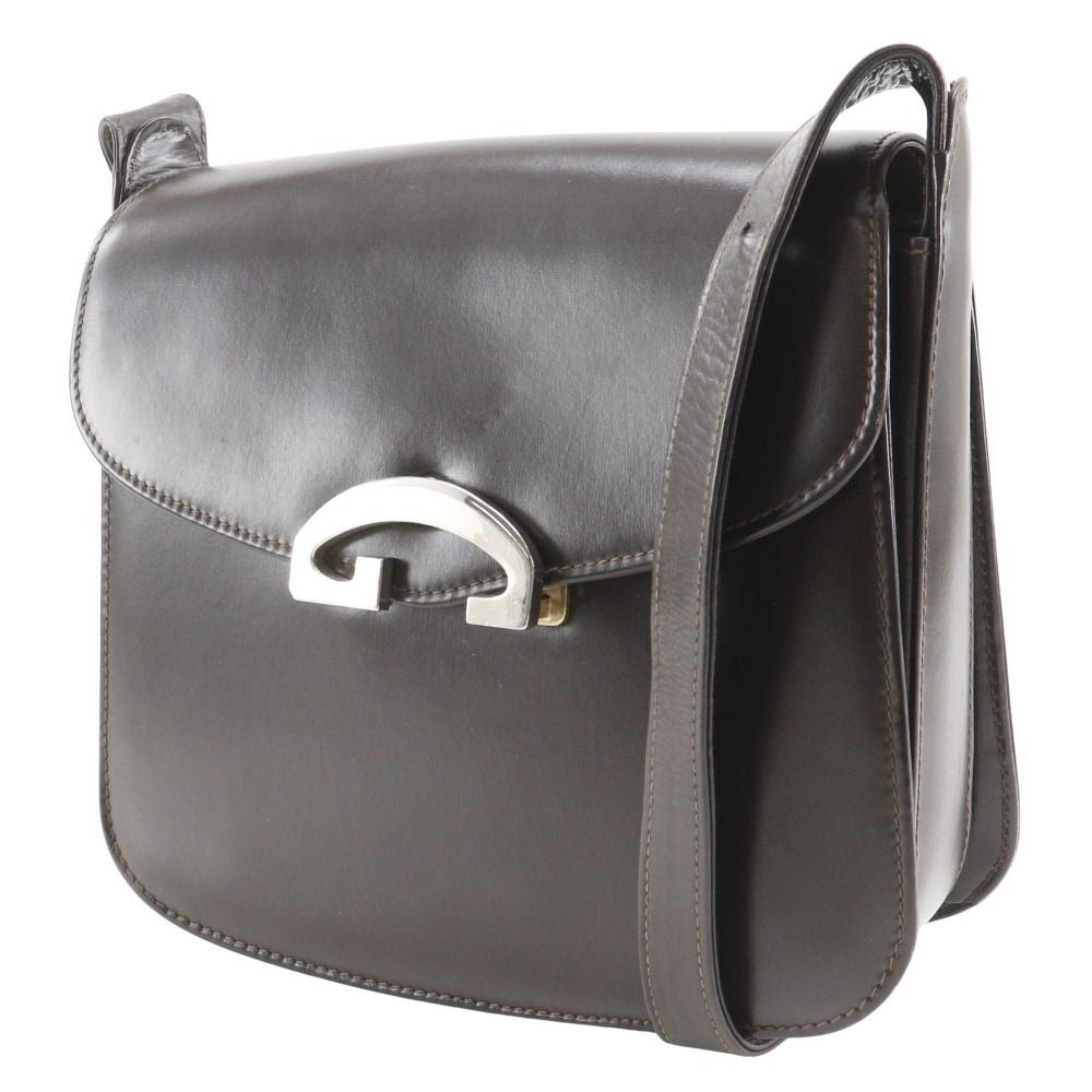 Gucci Vintage Calf Brown Shoulder Bag