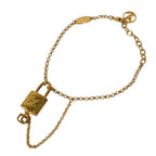 Louis Vuitton Bracelet Lvbracelet Lvlocky Metal Gold