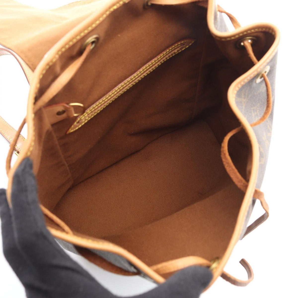Louis Vuitton Backpack Montsouris MM Canvas — view 3