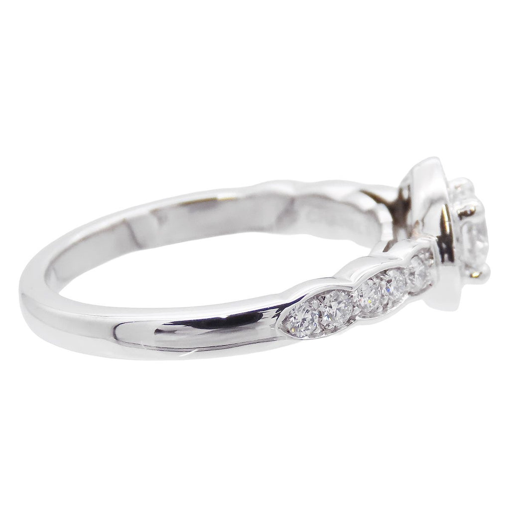 Chanel Coco Crush Ring Platinum Diamond Engagement D — view 5