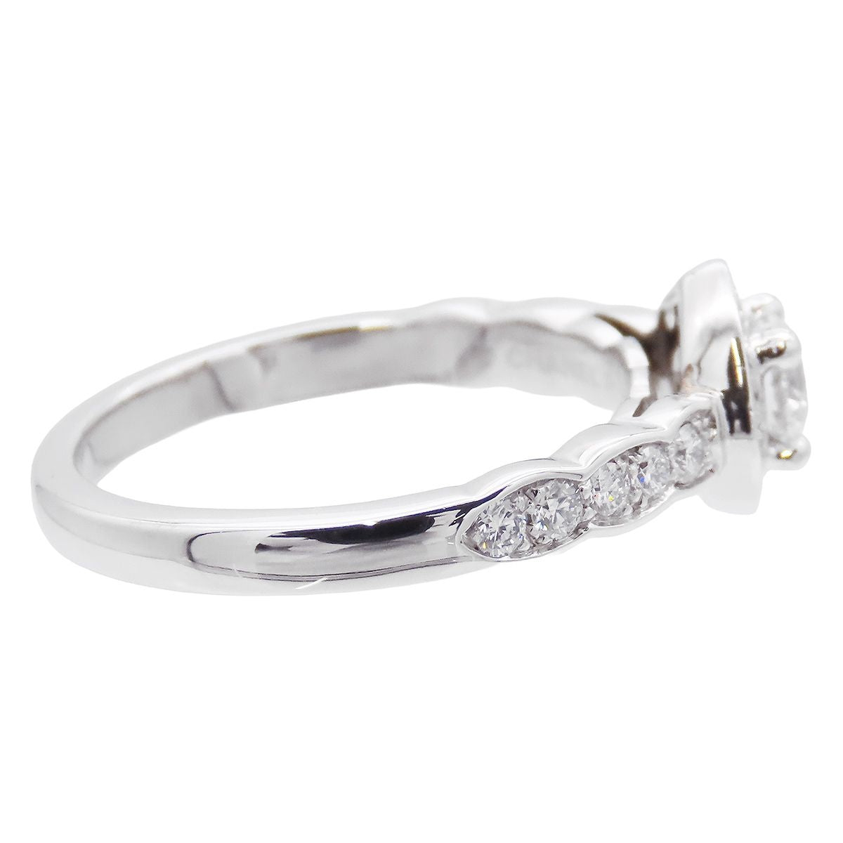 Chanel Coco Crush Ring Platinum Diamond Engagement D — view 5