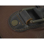 Louis Vuitton Euron Utah Leather Business Bag Handbag Cafe Brown — view 7