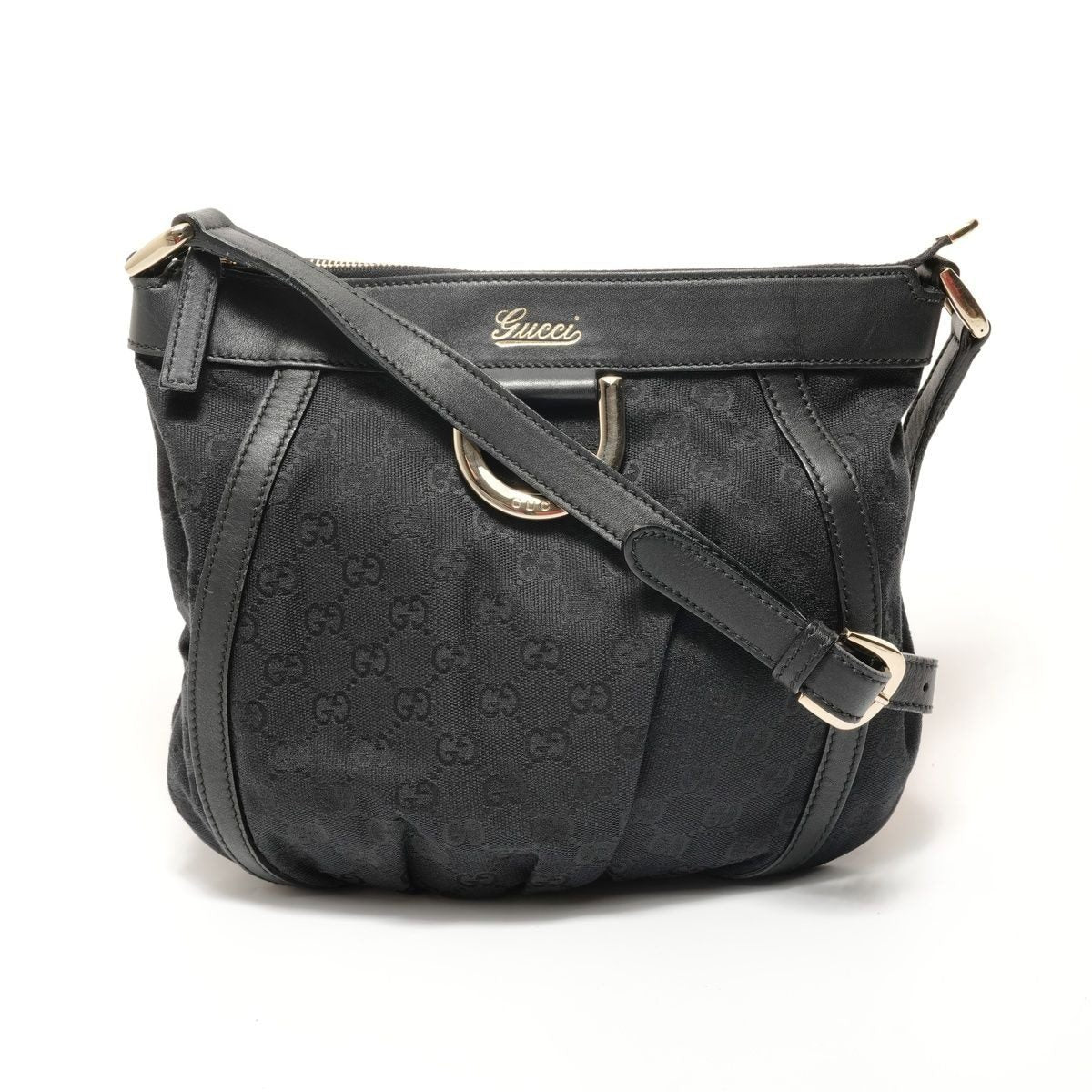 Gucci Shoulder Bag GG Canvas Abbey
