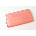Louis Vuitton Wallet Round Zipper Vernis Rose Rich — view 2
