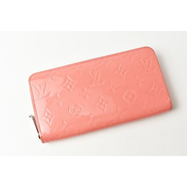 Louis Vuitton Wallet Round Zipper Vernis Rose Rich — view 2