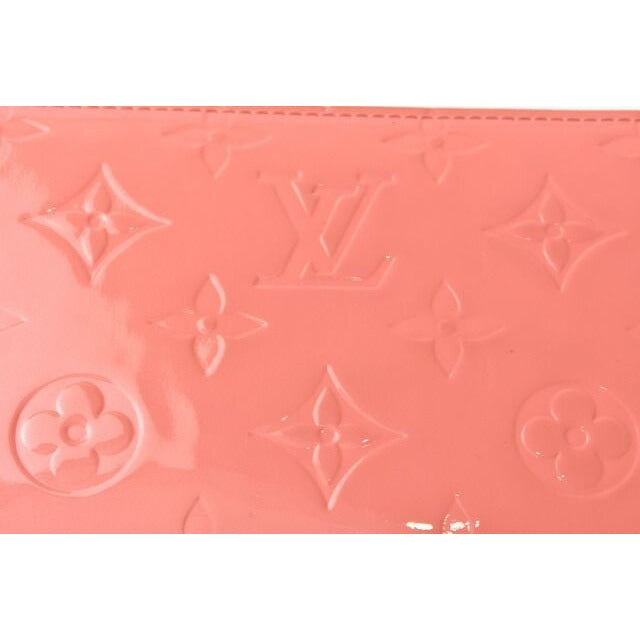 Louis Vuitton Wallet Round Zipper Vernis Rose Rich — view 6