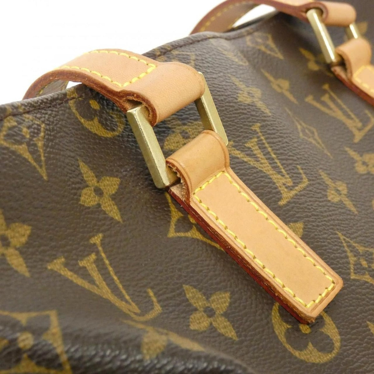 Louis Vuitton Monogram Cabas Piano Bag Brown Marron — view 5