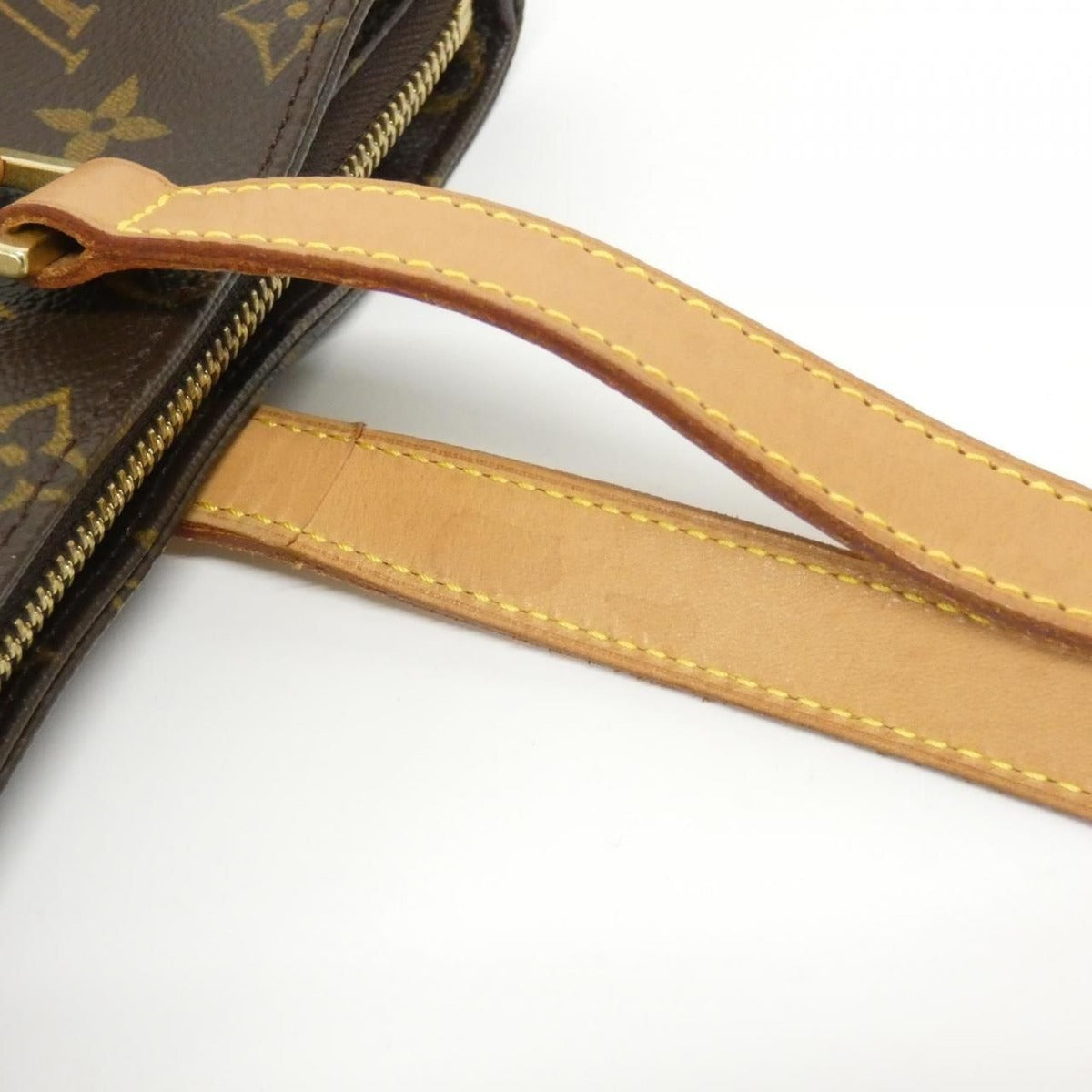 Louis Vuitton Monogram Cabas Piano Bag Brown Marron — view 6