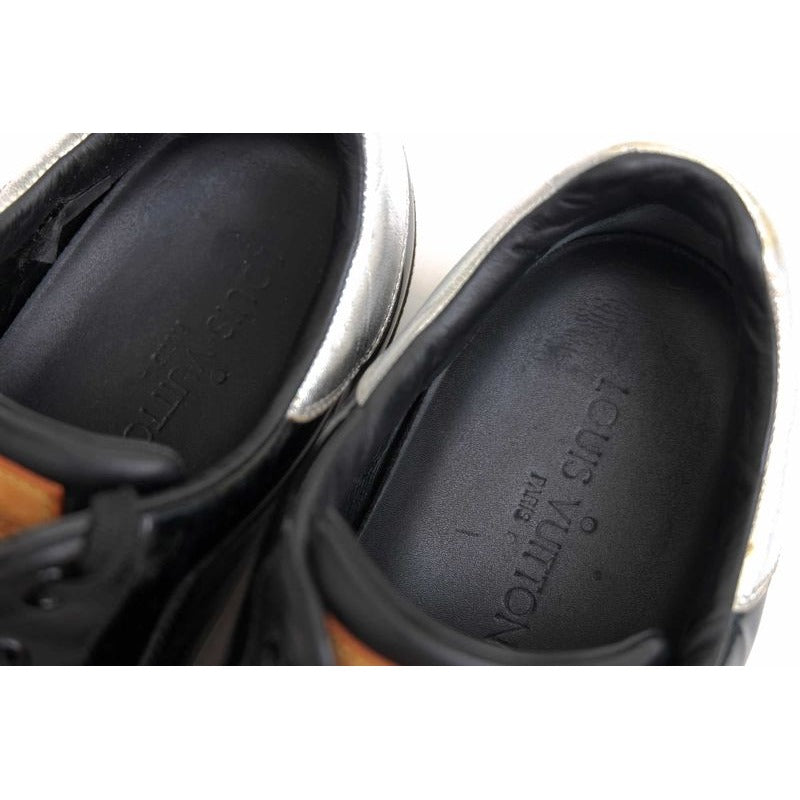 Louis Vuitton Shoes Sneakers Low Cut Leather Black — view 8