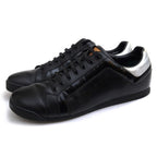 Louis Vuitton Shoes Sneakers Low Cut Leather Black