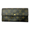 Louis Vuitton Monogram Portefeuille Sarah Brown Long Wallet