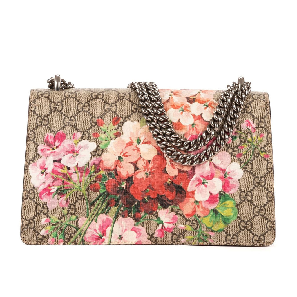 Gucci Blooms Dionysus Beige Burgundy Supreme Canvas — view 4