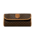 Celine Pouch Brown Macadam Leather