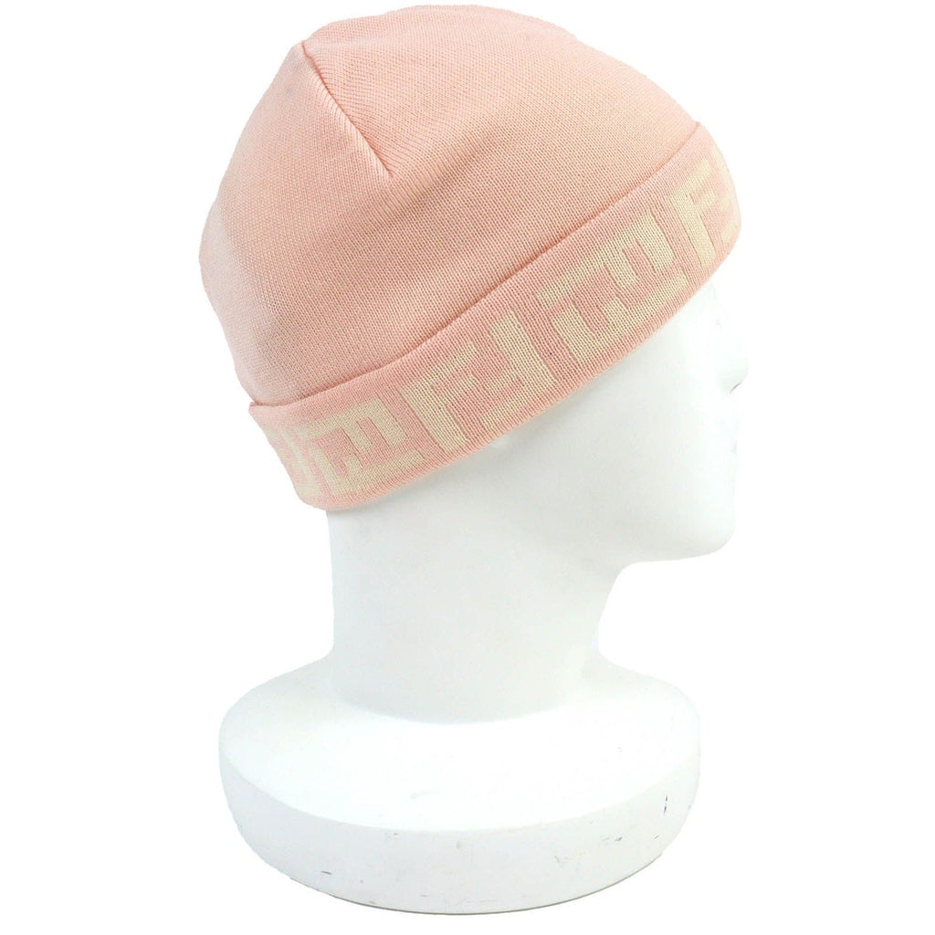 Fendi Wool Zucca Pattern Knit Cap Beanie Pink — view 4