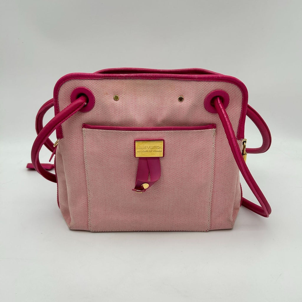 Louis Vuitton Shoulder Bag Rider Cruise Collection Limited Canvas Pink — view 2
