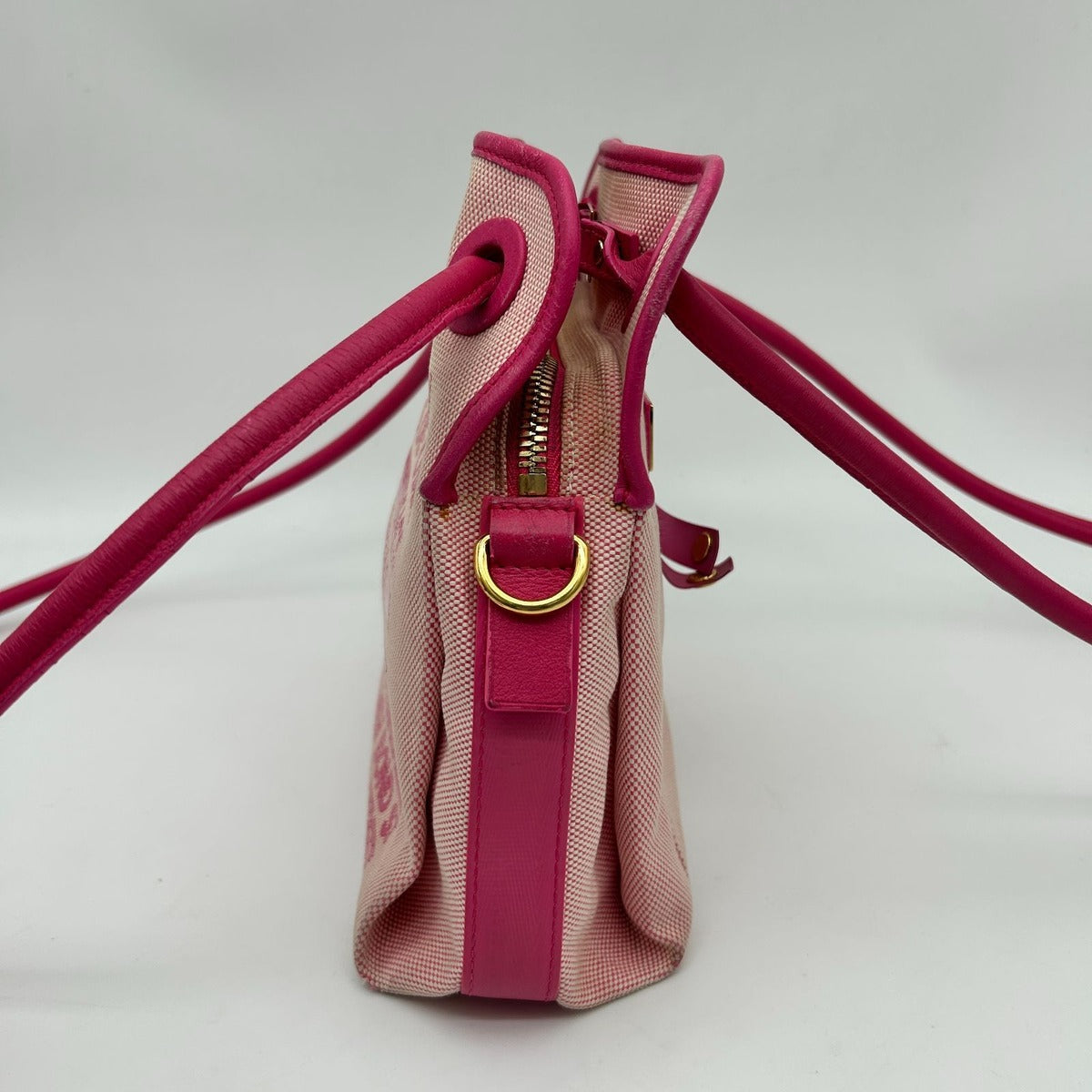 Louis Vuitton Shoulder Bag Rider Cruise Collection Limited Canvas Pink — view 4