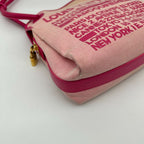 Louis Vuitton Shoulder Bag Rider Cruise Collection Limited Canvas Pink — view 6