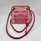 Louis Vuitton Shoulder Bag Rider Cruise Collection Limited Canvas Pink