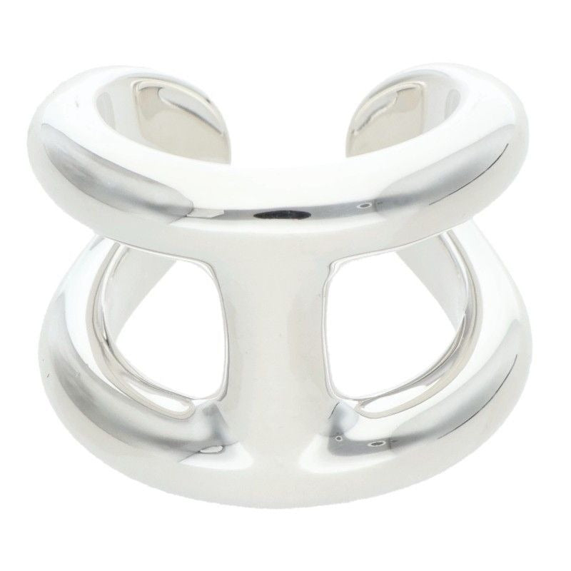 Hermes Osmose GM Silver Ring 49