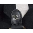Fendi Fila Collaboration Strap Canvas Leather Bag — view 5