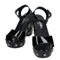 Chanel Patent Leather Camellia Sandal