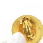 Chanel Vintage Earrings Gold — view 3